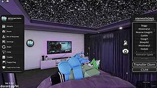 Roblox furry gay enjoys oral sex with ladyboy