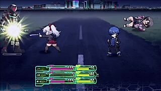 Hentai school police cosplay game play