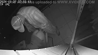 Watch the cheating wife fuck her best friend on the hotel balcony?