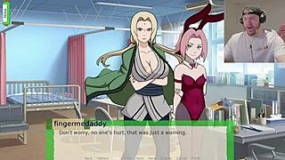 anko's threatening my life in this uncensored naruto game, but it's hot