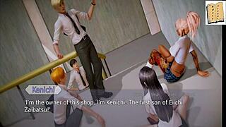 Academy 20 hentai game with anime characters in epic battles