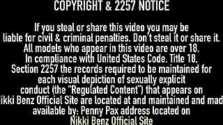 Nikki Benz Soaps Up Her Big Tits—Wanna Watch?