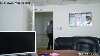 Man masturbates in gay sex movie to keep boss happy with subtle hints