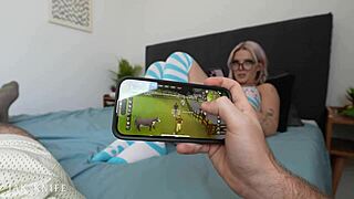 So, how does my big titty stepsis squirt like that, Charli O?