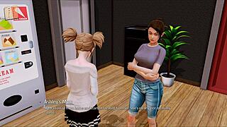 Harem Hotel 23 Showcases Detailed Hentai Scenes In An Anime Game Setting.