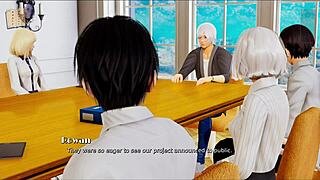 My real desire in this hentai anime game