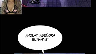 Erotic chapter with my aunt in anime