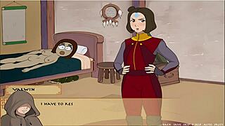 Big Anime Booty in Four Element Trainer Book 5 Slav Part 9