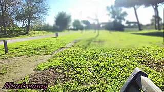 Flashing Cock In Public Park With Stepdaughter's Help