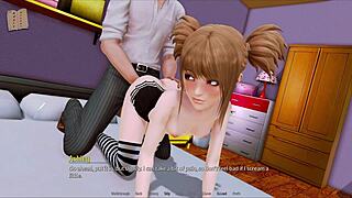 Harem Hotel 23 Showcases Detailed Hentai Scenes In An Anime Game Setting.