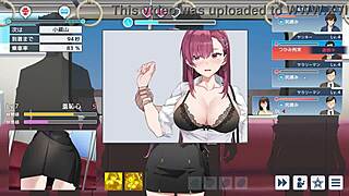 Undercover girl rina in hentai chikan game