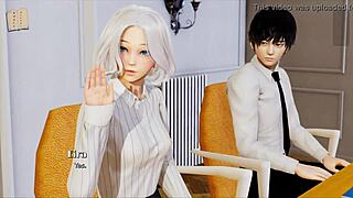 My real desire in this hentai anime game