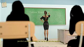 inside jennifer 62 intense hentai anime game sex scenes explode!