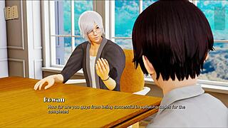 My real desire in this hentai anime game