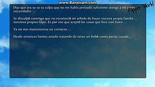 In hentai, wife dominated by father-in-law in NTR gameplay ends happily!