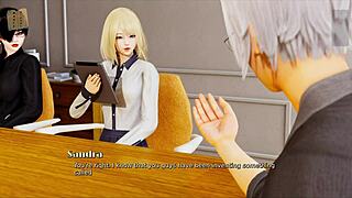 My real desire in this hentai anime game