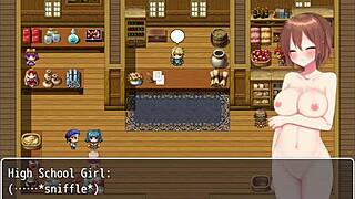 Girl goes to another world naked in this hentai anime reincarnation story