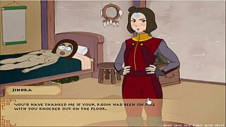 Big Anime Booty in Four Element Trainer Book 5 Slav Part 9