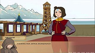 Big Anime Booty in Four Element Trainer Book 5 Slav Part 9