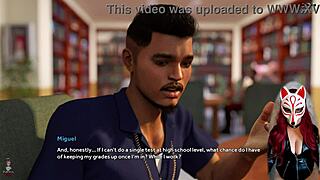 Steps of Debauchery 21: Sexy College Student Upskirt in Stockings!