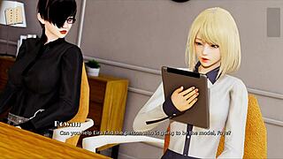 My real desire in this hentai anime game