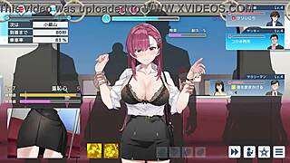 Undercover girl rina in hentai chikan game