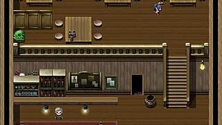 observando dois irmãos transando com bruxa no jogo online, parte 4