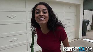 Propertysex - Fiancee's Hot Thank You Sex in New Home