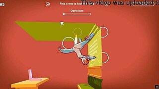 Odymos LGBT Hentai Game Ep 2: Fucking the Ceiling Lamp as Anal Plug!