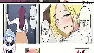 Beautiful women meet at the home of Imaizumi in this anime porn game