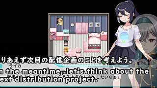 Flash Outdoor Exposure In Anime Game With Subtitles