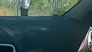 Latina Milf Fucks in Public Car with Suegra