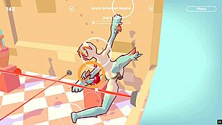 Odymos LGBT Hentai Game Ep 2: Fucking the Ceiling Lamp as Anal Plug!