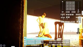 i ride the shota in this hentai game with big tits and squirting