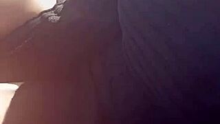 Latina Milf Fucks in Public Car with Suegra