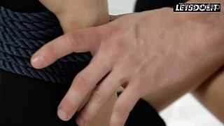 wet pussy teen tied by lover