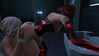 Experiencing the night club scene with mera firelyte in kitty club intergalactic sluts season 2 episode 5