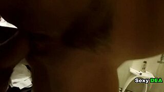 Witness goddess Sexydea in sultry shower after intense doggystyle pounding.