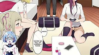 Imaizumi's house gathers gals for anime game