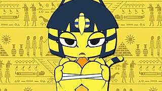 Original Ankha Animation Teases With Cartoon Seduction