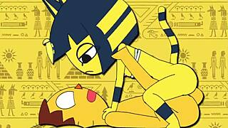 Original Ankha Animation Teases With Cartoon Seduction