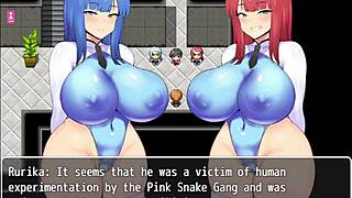 Girls chase criminals in police story with ruri and sakura twins