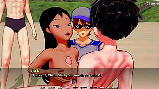 Suggestive Hentai Anime Group Banging In Lewd Town