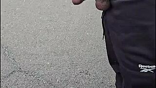 I lick her pussy & she suck my dick after taking a piss on the road