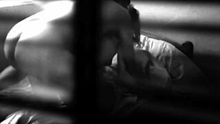 While wife’s away, I sneak with stepdaughter for a quick cheating fuck.