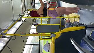 I brought my maid home and watched her in the bus, it drove me crazy