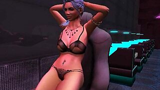 Experiencing the night club scene with mera firelyte in kitty club intergalactic sluts season 2 episode 5