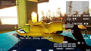 i ride the shota in this hentai game with big tits and squirting