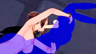 My Hero Academia Hentai - Uraraka Armpitjob and Blowjob