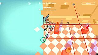 Odymos LGBT Hentai Game Ep 2: Fucking the Ceiling Lamp as Anal Plug!